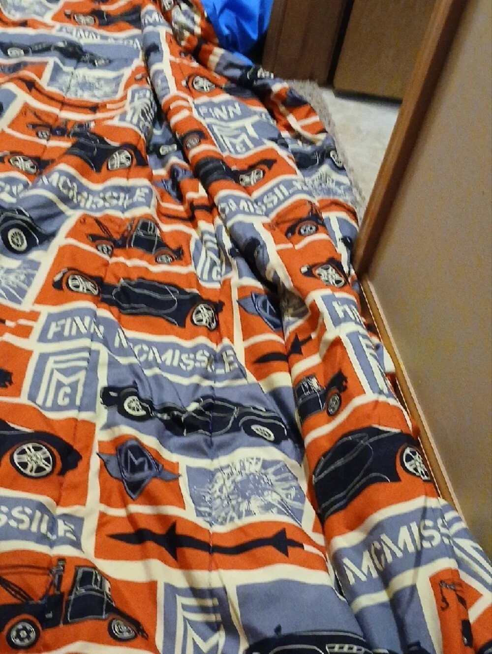 Disney Cars Comforter in Red, Blue, Black